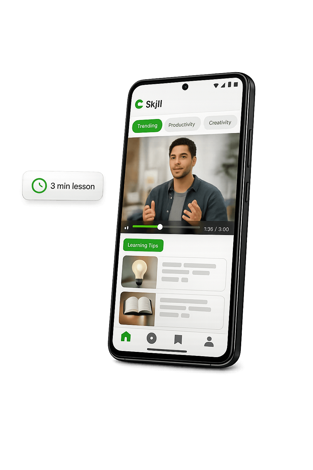 Skill app on Android
